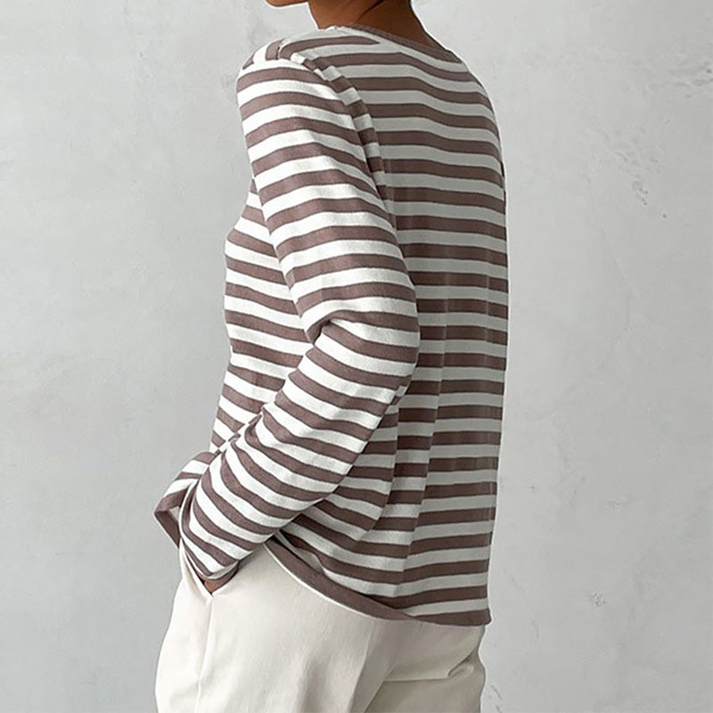 Sophie™ - Striped Knit Sweater