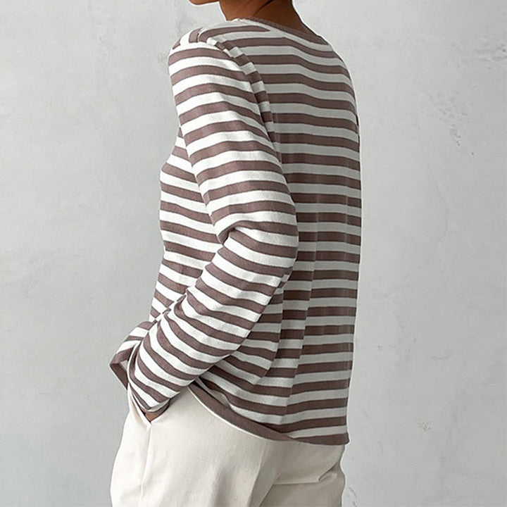 Sophie™ - Striped Knit Sweater