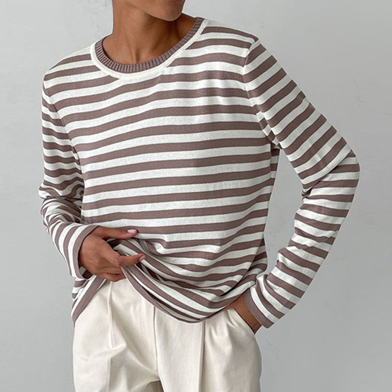 Sophie™ - Striped Knit Sweater