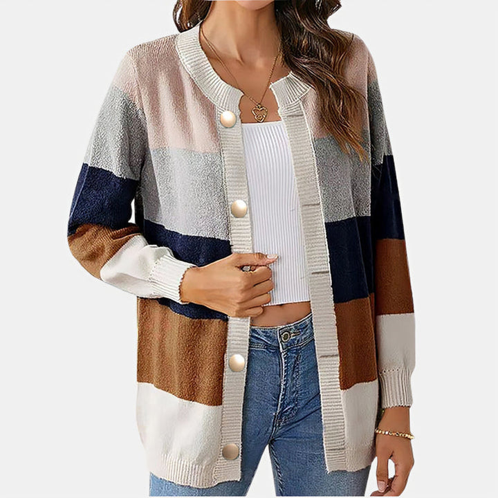 Bella™ - Bright Striped Cardigan