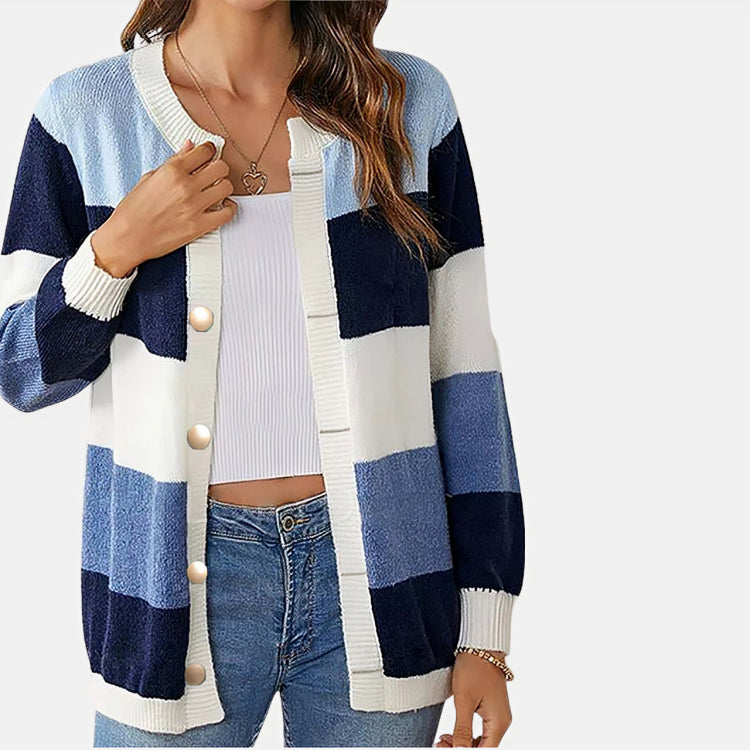 Bella™ - Bright Striped Cardigan