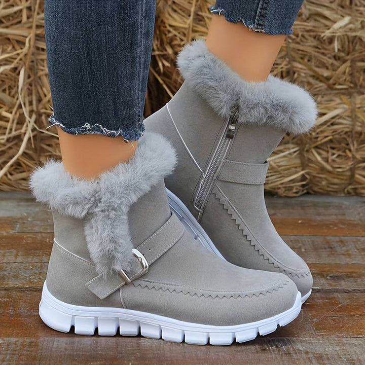 PAULA - Trendy Winter Boots with Comfortable Sports Sole