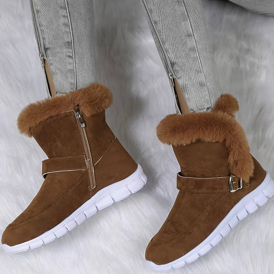 PAULA - Trendy Winter Boots with Comfortable Sports Sole