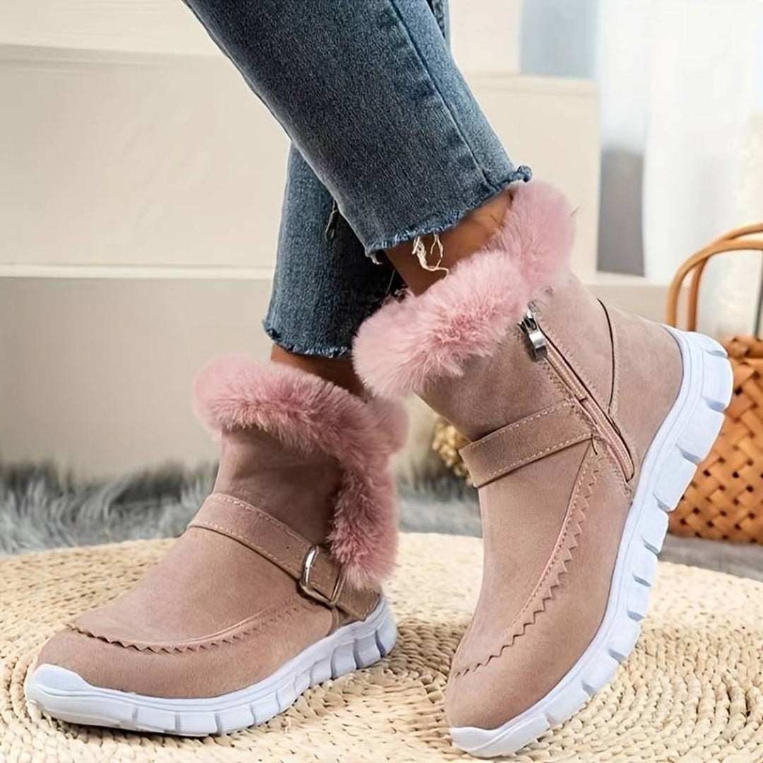 PAULA - Trendy Winter Boots with Comfortable Sports Sole