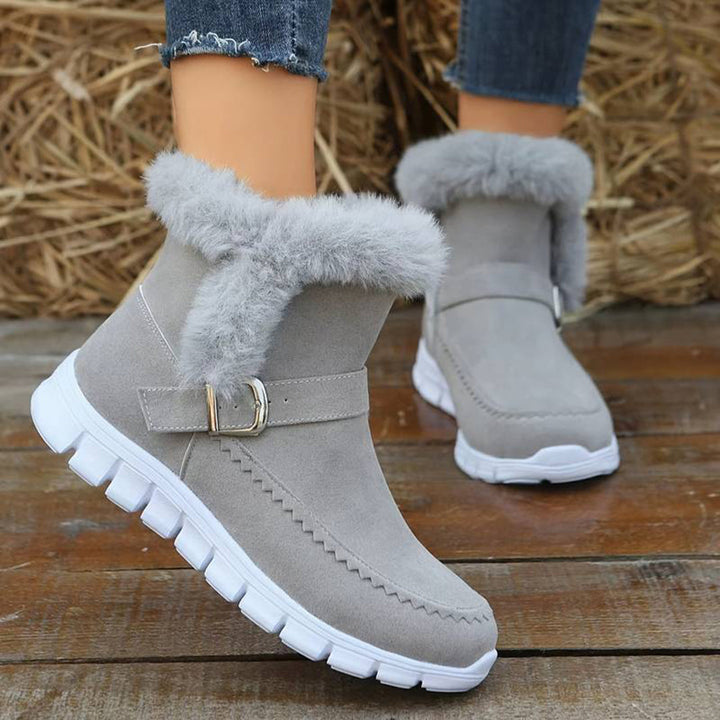 PAULA - Trendy Winter Boots with Comfortable Sports Sole