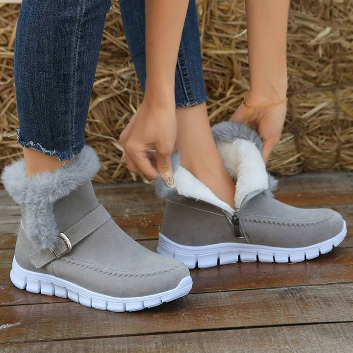 PAULA - Trendy Winter Boots with Comfortable Sports Sole