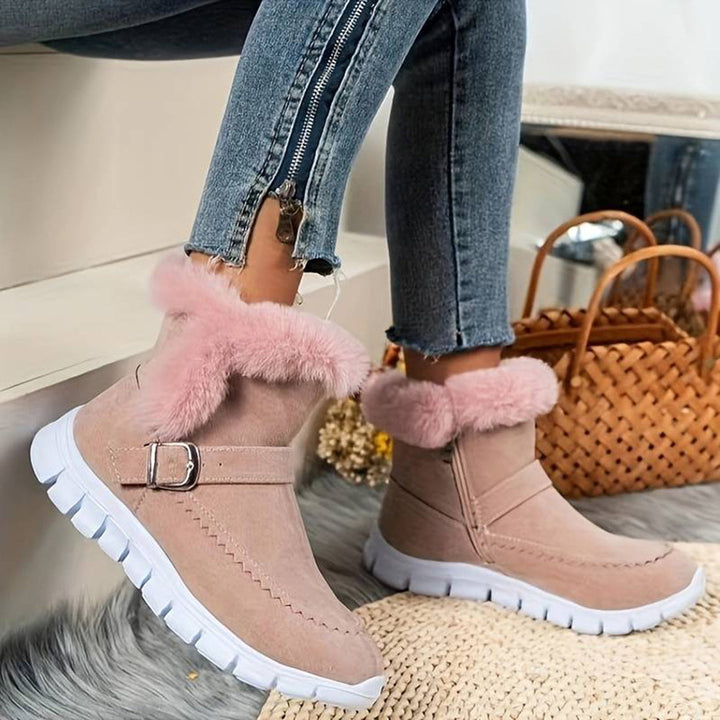 PAULA - Trendy Winter Boots with Comfortable Sports Sole