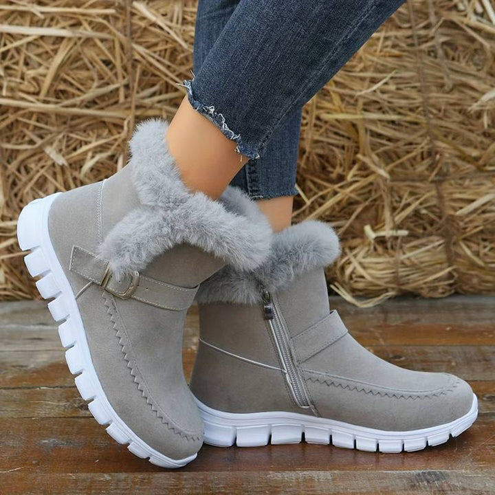 PAULA - Trendy Winter Boots with Comfortable Sports Sole