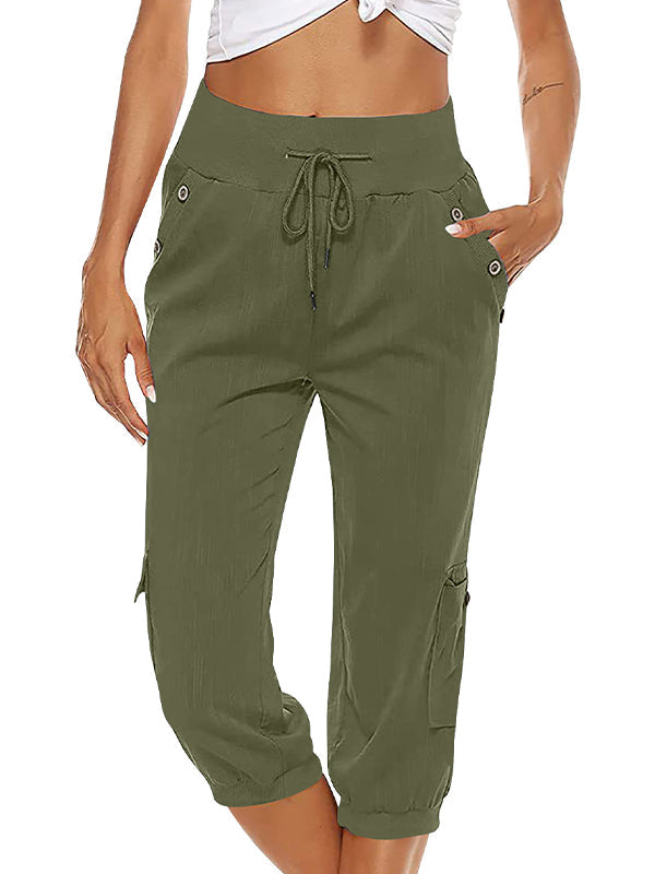 Cleo™ - Cargo Pants with Drawstring