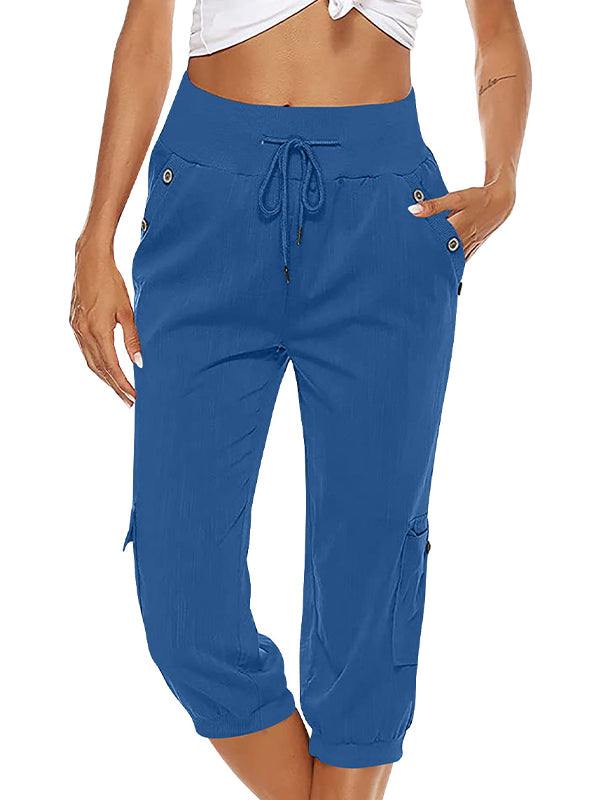 Cleo™ - Cargo Pants with Drawstring