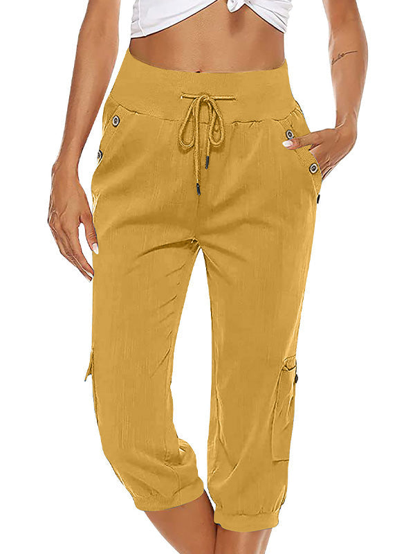 Cleo™ - Cargo Pants with Drawstring