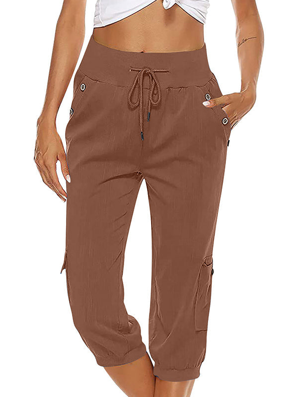 Cleo™ - Cargo Pants with Drawstring