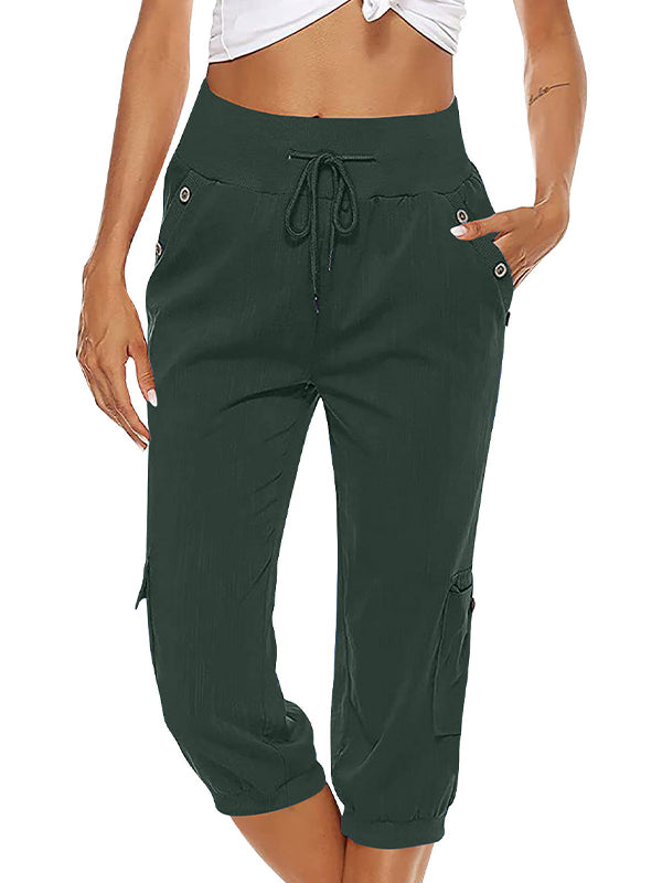 Cleo™ - Cargo Pants with Drawstring