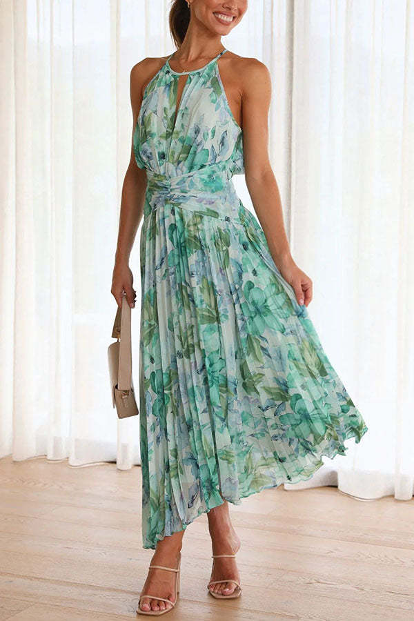 Lucy™ -  Floral Knee-Length Dress