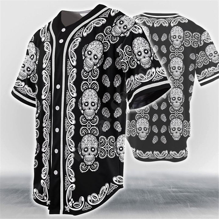 Mason™ - Baseball Skull Jersey