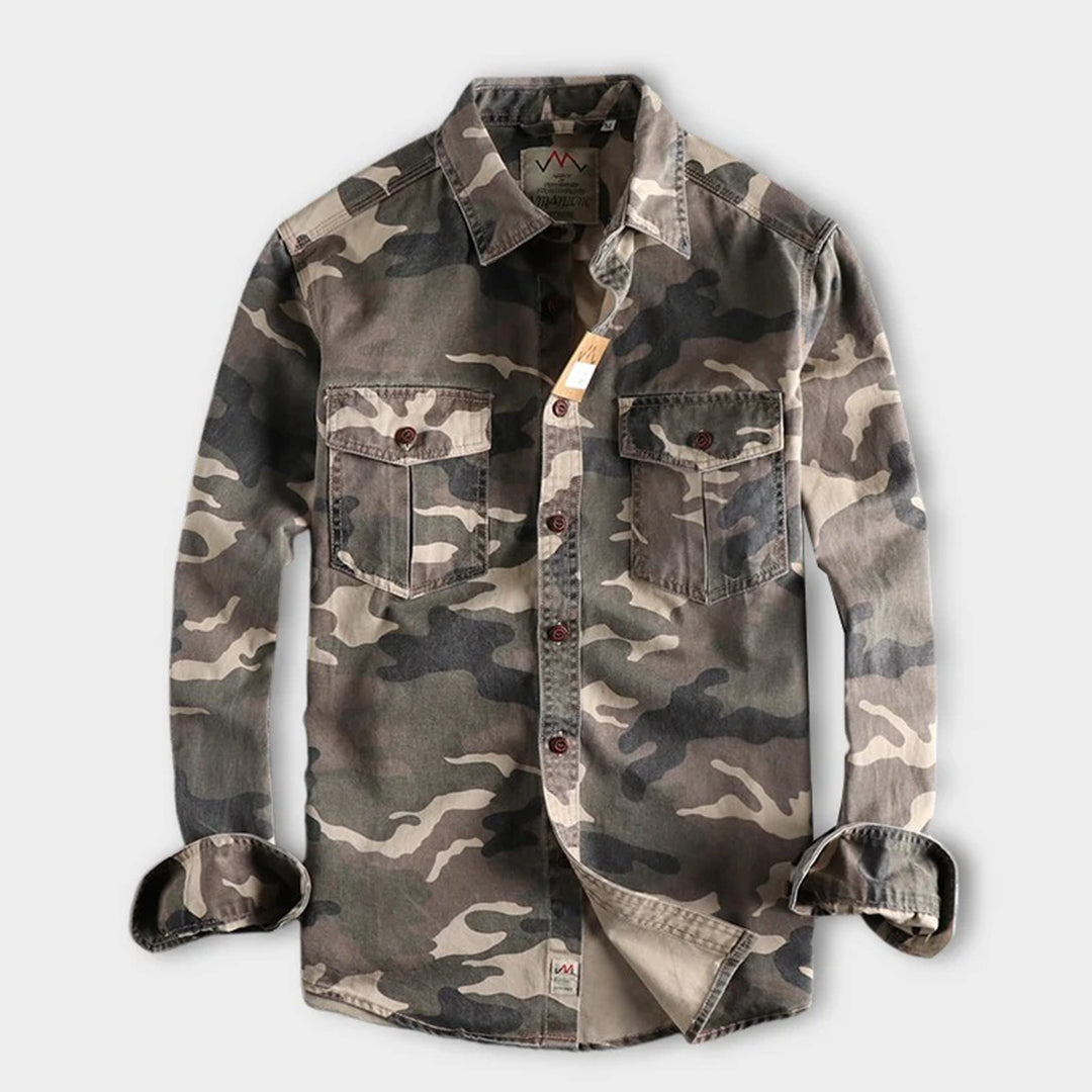 Stylish AUBERT Men's Camouflage Shirts