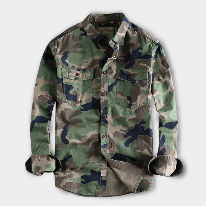 Stylish AUBERT Men's Camouflage Shirts