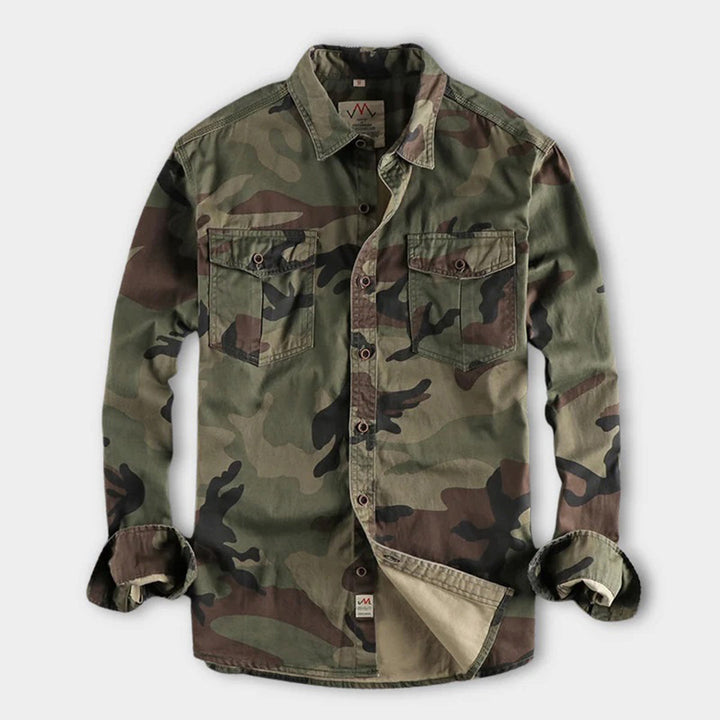 Stylish AUBERT Men's Camouflage Shirts