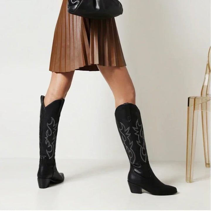 Georgia™ - Western Knee Boots