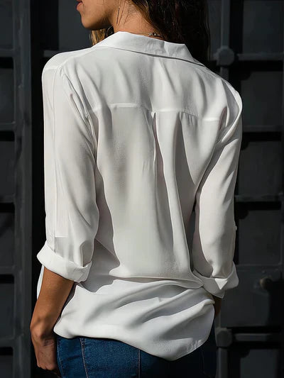 Paula - Stylish and Comfortable Long Sleeve Blouse for Women