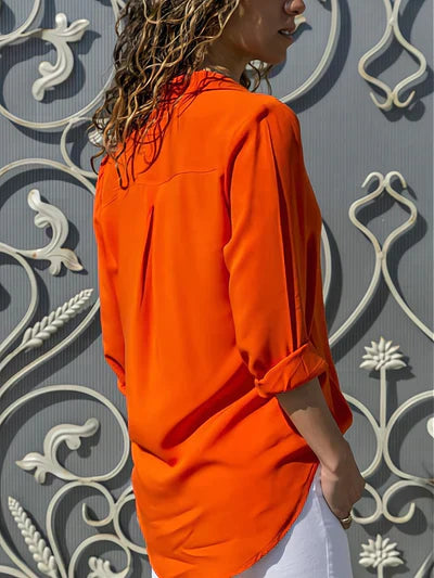 Paula - Stylish and Comfortable Long Sleeve Blouse for Women