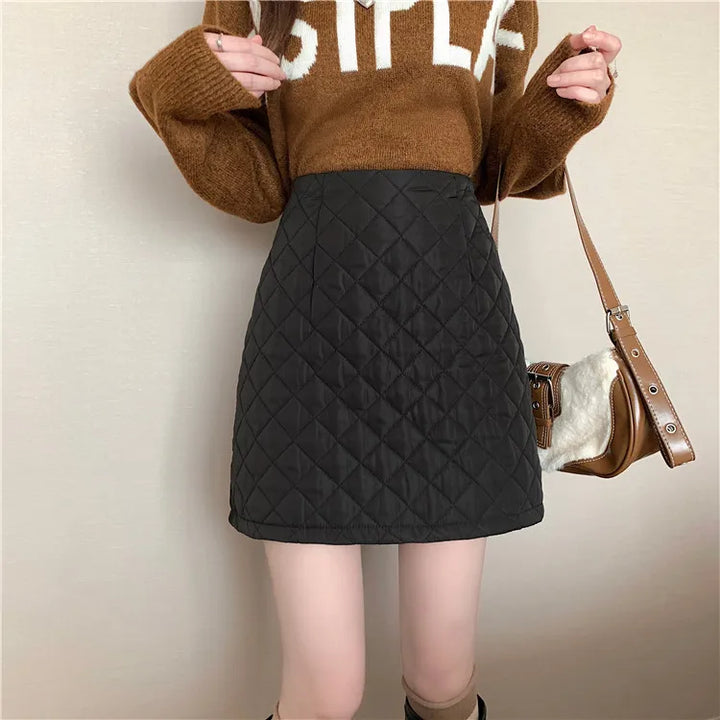 Greta - Padded mini skirt