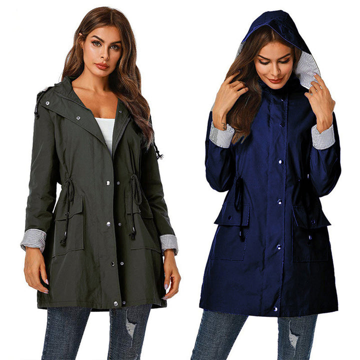 Elegant Women's Windbreaker by ROSALYND - Perfect for Any Weather!