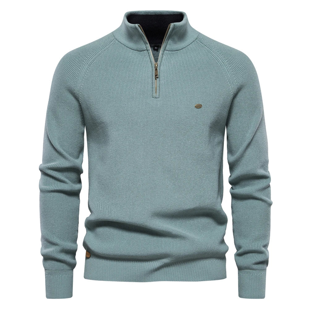 Max™ - Stylish Zip-Up Sweater