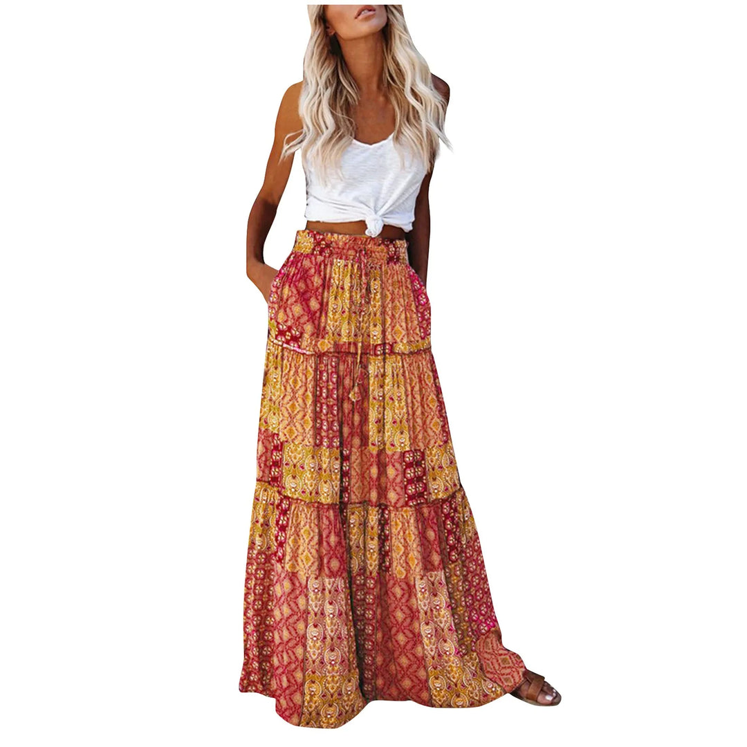 Paulina - Bohemian Maxi skirt