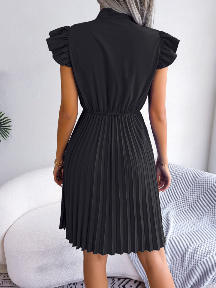 Kristin - Gorgeous Pleated Mini Dress