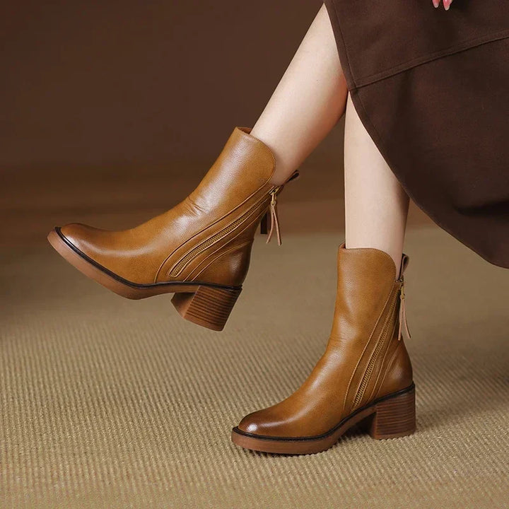 Emma™ - Premium Leather Ankle Boots