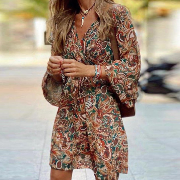 Rozina - Trendy Boho Mini Dress