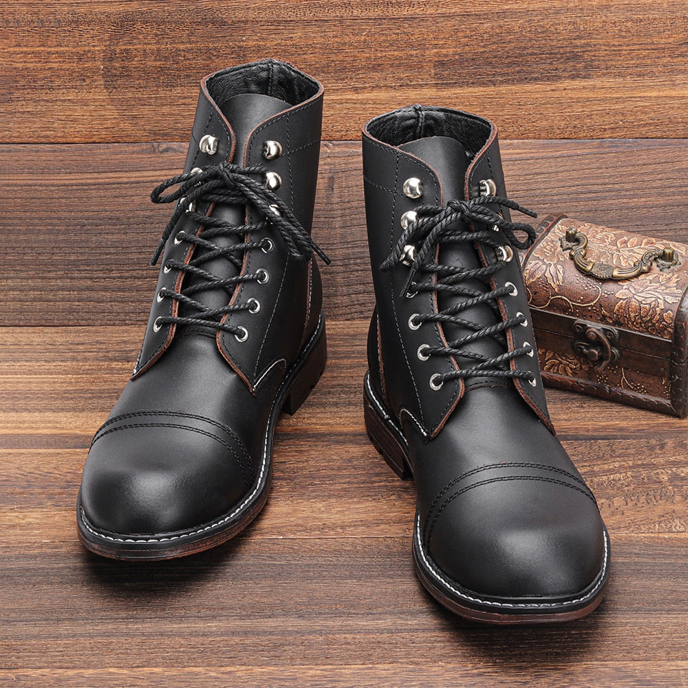 Gait - Luxury Ankle Boots in High Quality Natural Leather