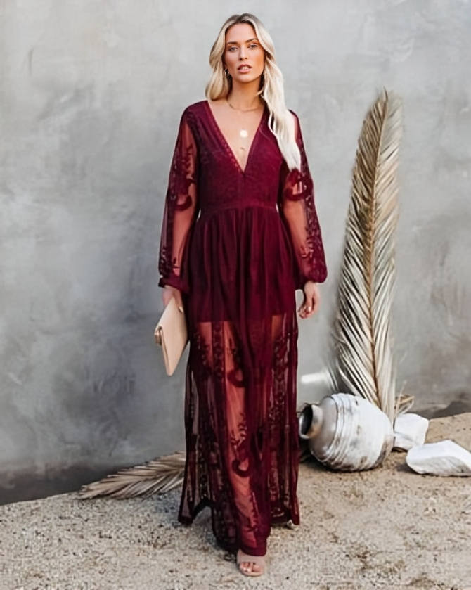 Tyla - Elegant Maxi Dress with Flattering Silhouettes