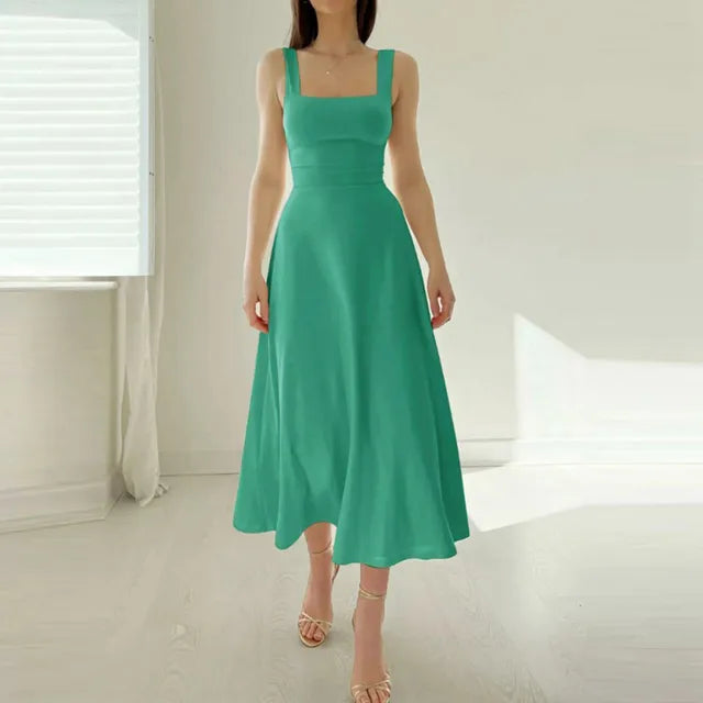 Matilde™ - Elegant Dress with Square Neckline