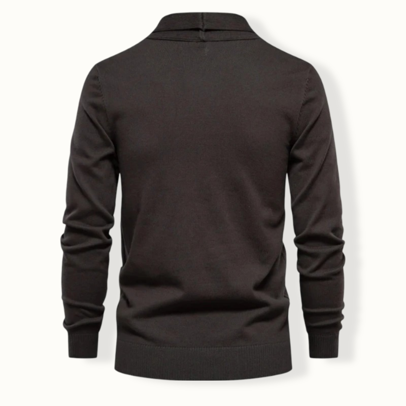 Luke™ - Knit Collar Sweater