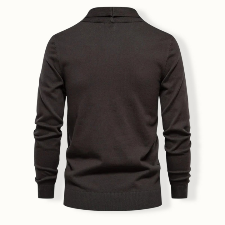 Luke™ - Knit Collar Sweater