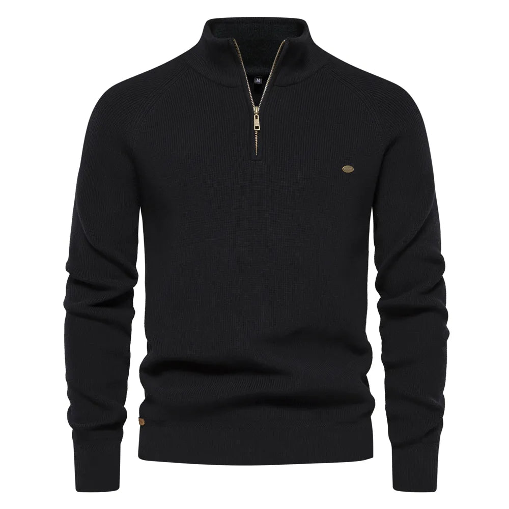 Max™ - Stylish Zip-Up Sweater