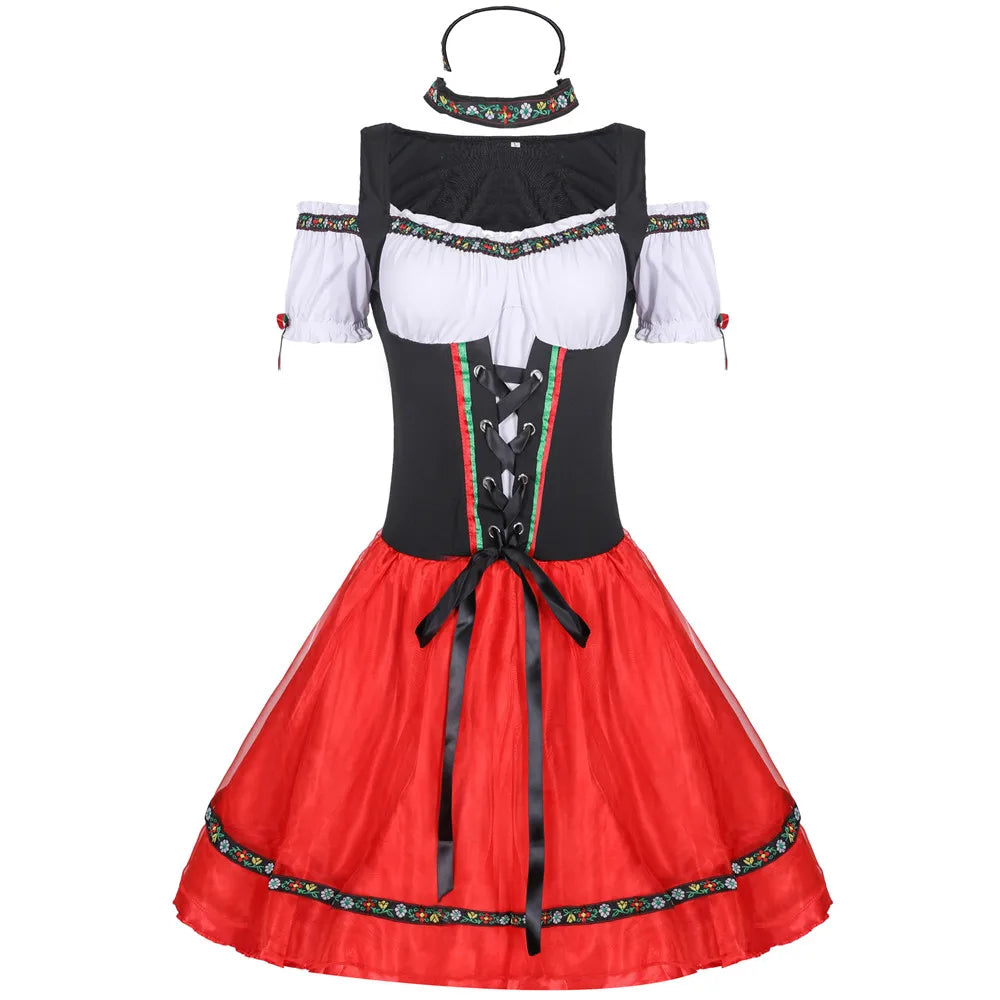 Shiela - Traditional Oktoberfest Dirndl Dress