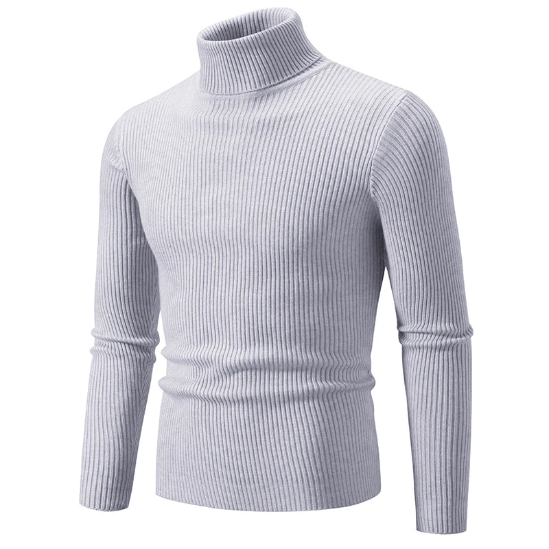 Patrick™ - Turtleneck Ribbing Sweater