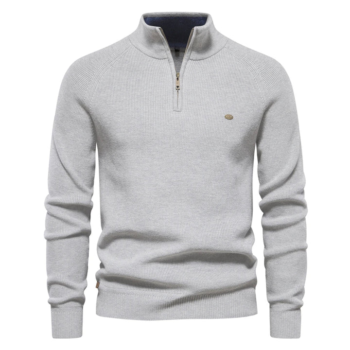 Max™ - Stylish Zip-Up Sweater