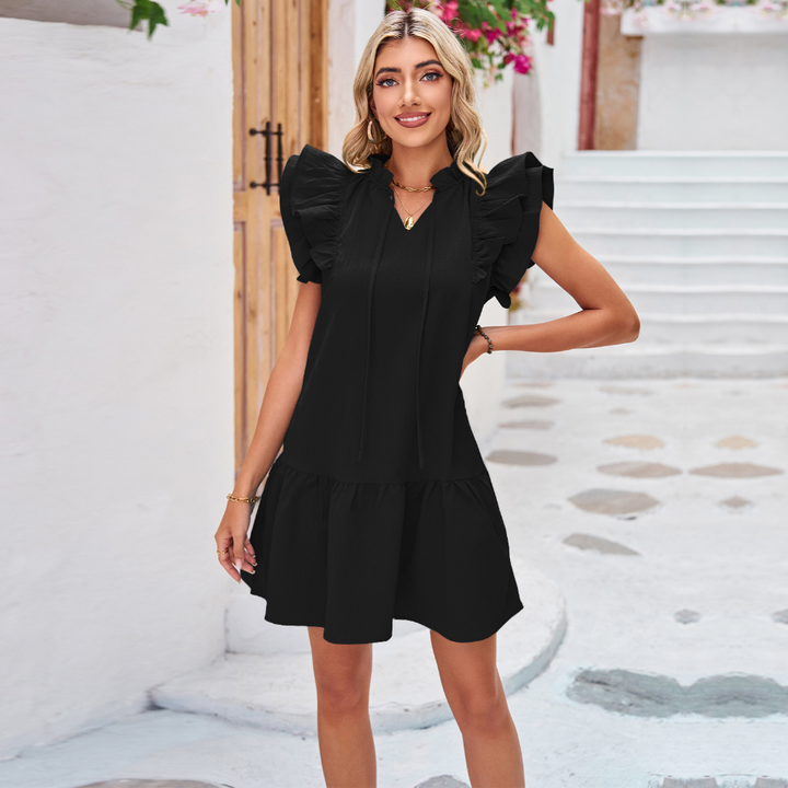 Katie - Flowy A-Line Mini Dress