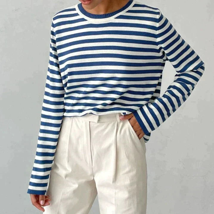 Sophie™ - Striped Knit Sweater