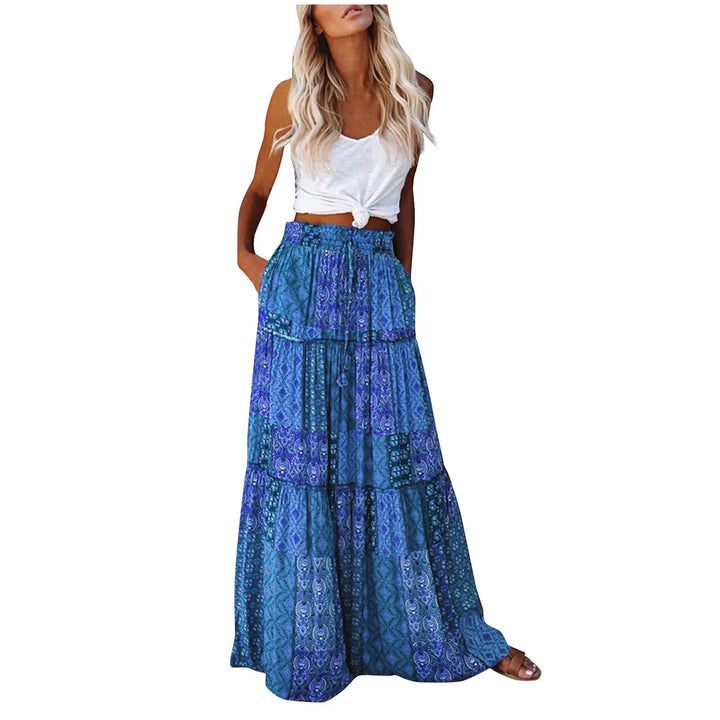 Paulina - Bohemian Maxi skirt