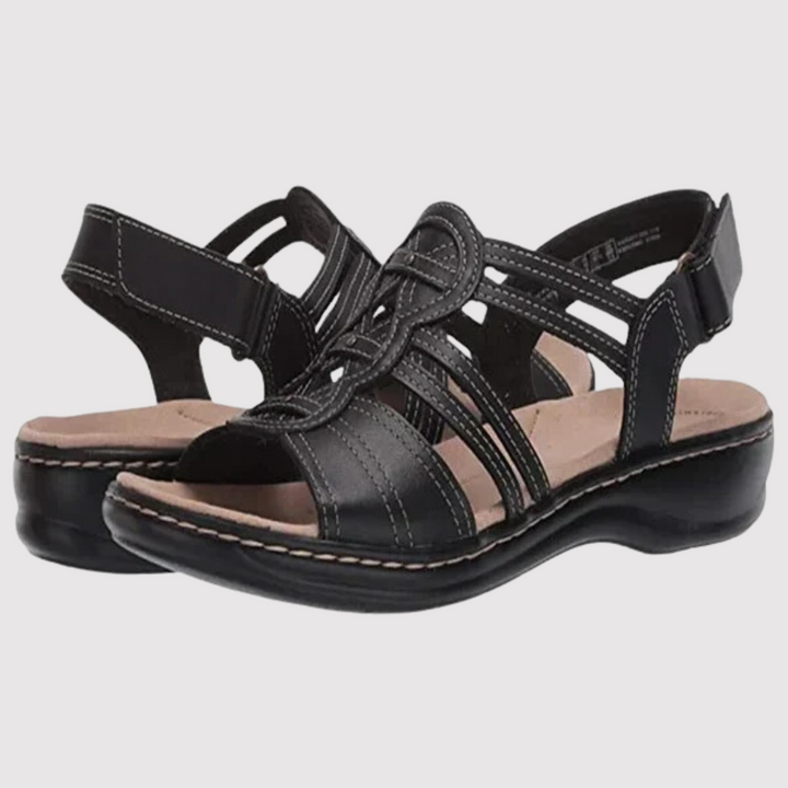 Helena - Stylish Orthopaedic Flat Sandals for Optimal Comfort