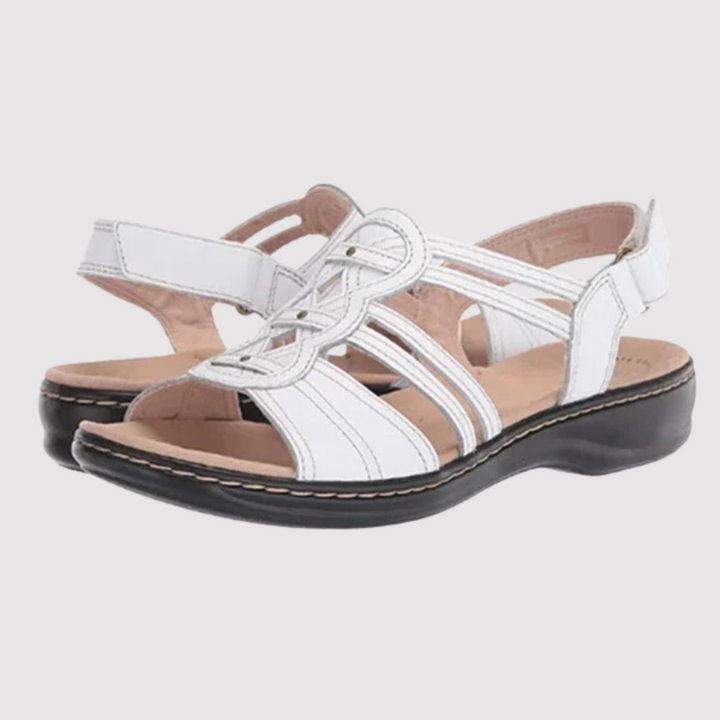 Helena - Stylish Orthopaedic Flat Sandals for Optimal Comfort