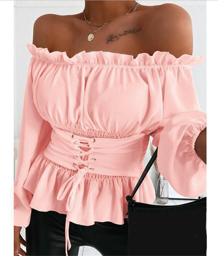 Miriam - Elegant and Comfortable Off-Shoulder Blouse for Women
