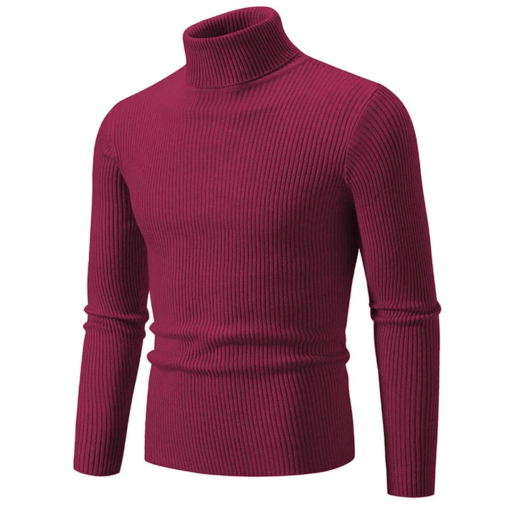 Patrick™ - Turtleneck Ribbing Sweater