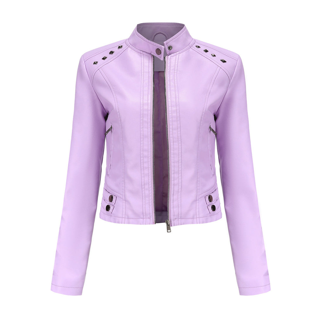 NAJLA - Elegant leather jacket for every occasion