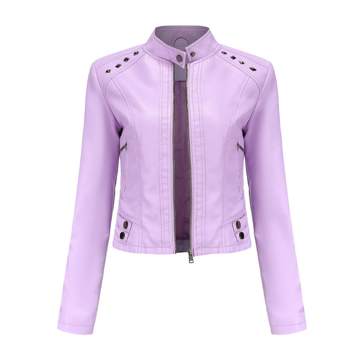 NAJLA - Elegant leather jacket for every occasion